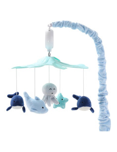 Móvil de Cuna Musical The Peanutshell Nautical 12 Nanas