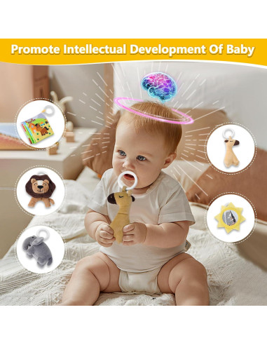 Lounger portátil para bebés 100% algodón gris - Lavable a máquina