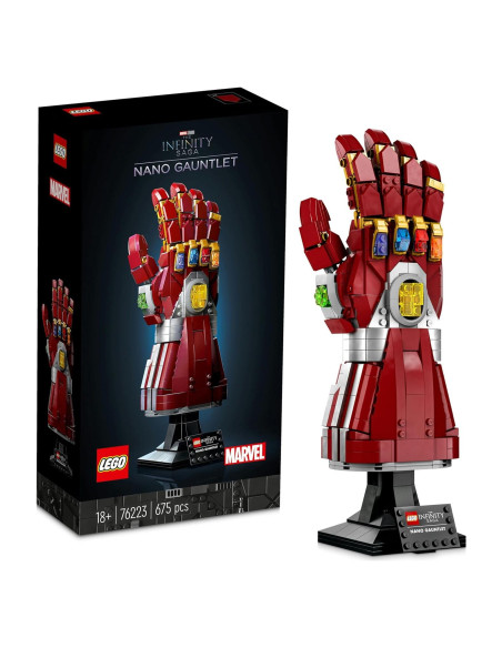 LEGO Marvel Guantelete Nano de Infinito 76223, 680 Piezas