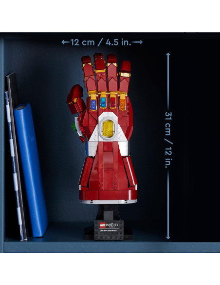 LEGO Marvel Guantelete Nano de Infinito 76223, 680 Piezas