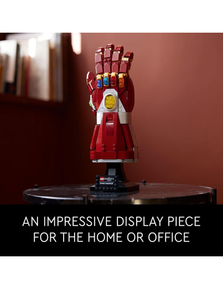 LEGO Marvel Guantelete Nano de Infinito 76223, 680 Piezas