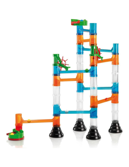 Quercetti Carrera de Canicas Transparente - Set 45 Piezas Quercetti Carrera de Canicas Transparente - Set 45 Piezas