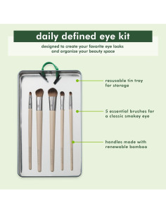 Set de Brochas para Ojos EcoTools Daily Defined 5 Piezas 2