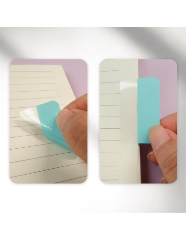 Pestañas Adhesivas Lumintutu 360pcs 18 Colores Reposicionables