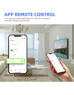 Enchufe Inteligente WiFi Junlit 15A Control por Voz 2