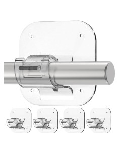 Varillas de Cortina Sin Perforación Mvbsje - Soporte 9.07 kg