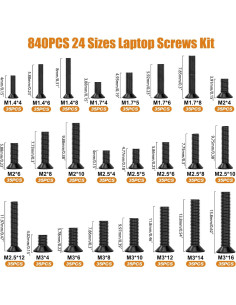 Kit de Tornillos para Laptop Mankk 840PCS y 360PCS 2