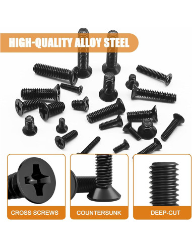 Kit de Tornillos para Laptop Mankk 840PCS y 360PCS