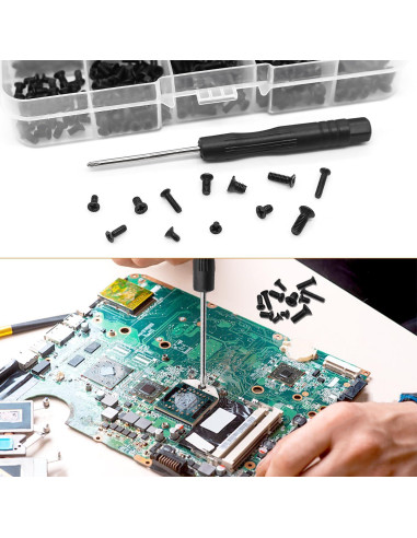 Kit de Tornillos para Laptop Mankk 840PCS y 360PCS