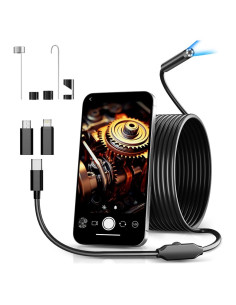 Cámara Endoscópica PIFEUNT EC01 1920P HD 5m IP67