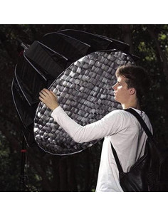 Softbox Aputure Light Dome II para montura Bowens 30x30 cm 2