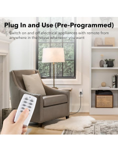 Enchufe Control Remoto BN-LINK 2 Remotos + 5 Enchufes 2