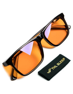 Gafas de lectura bloqueadoras luz azul THL +1.50 para dormir