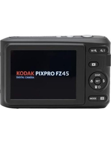 Cámara Digital Kodak PIXPRO FZ45 Rojo + Tarjeta 32GB + Baterías AA