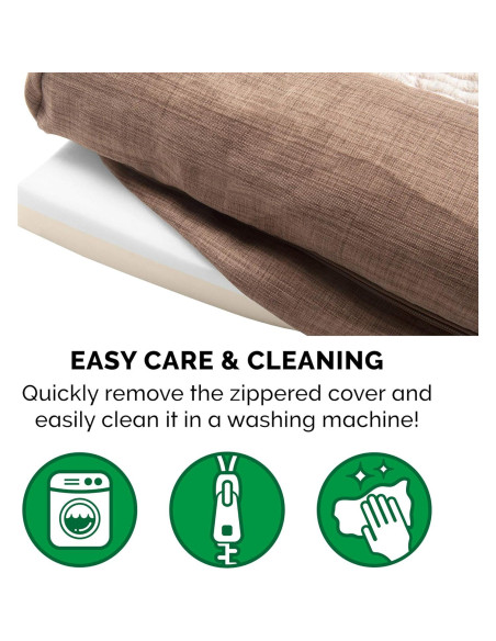 Cama para Perros Grande Furhaven de Espuma Viscoelástica