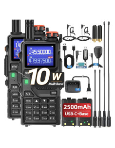 Walkie Talkies BAOFENG K5Plus 10W Recargables 2 Paquete