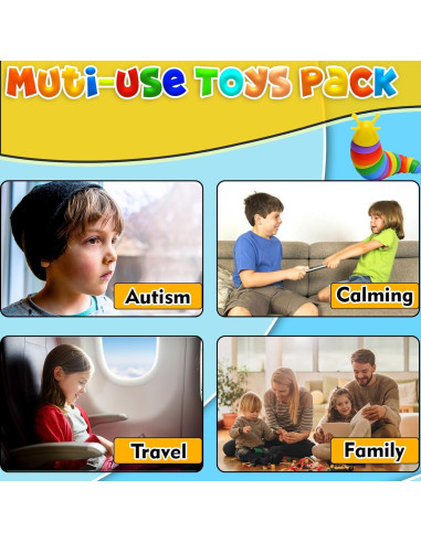 Juguetes Sensoriales Antiestrés Dr.Kbder para Niños 3-7 Años