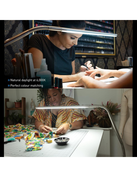 Lámpara de Pie Daylight Slimline 3 LED 1065 Lúmenes Dimmer