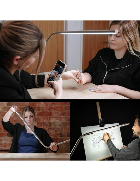 Lámpara de Pie Daylight Slimline 3 LED 1065 Lúmenes Dimmer