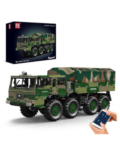 Vehículo Militar Pesado Mould King 20039 RC 4733 Piezas