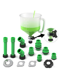 Kit de embudo de refrigerante sin derrames SWANLAKE 15 piezas