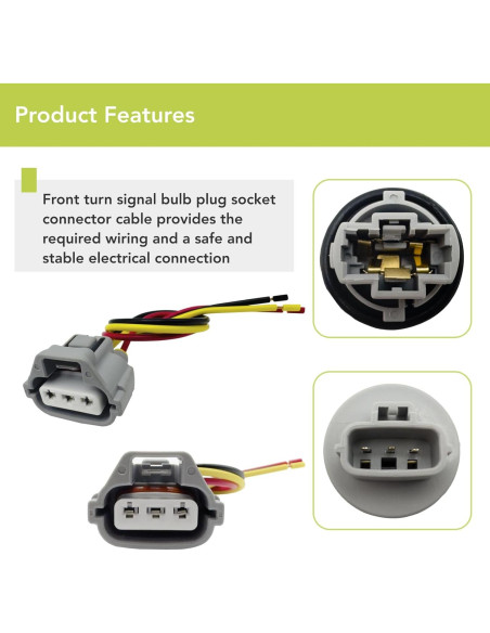 Conector Luz Señal Giro Toyota 4Runner Camry Corolla 2006-2019