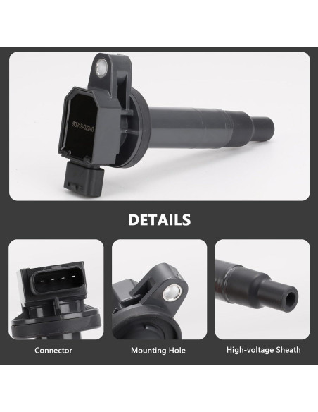 Bobina de Encendido Erovisch UF316 - Compatible Toyota y Scion