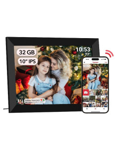 Marco de Fotos Digital WiFi Pastigio 10.1" HD Táctil