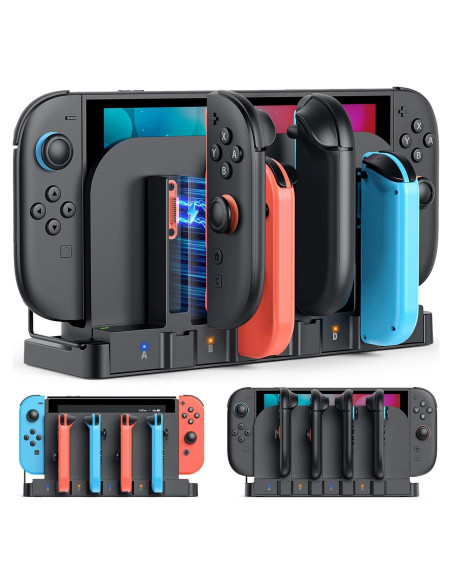 Cargador Magnético 9-en-1 FASTSNAIL para Nintendo Switch 2