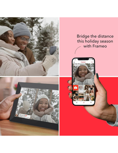 Marco de Fotos Digital WiFi Pastigio 10.1" HD Táctil