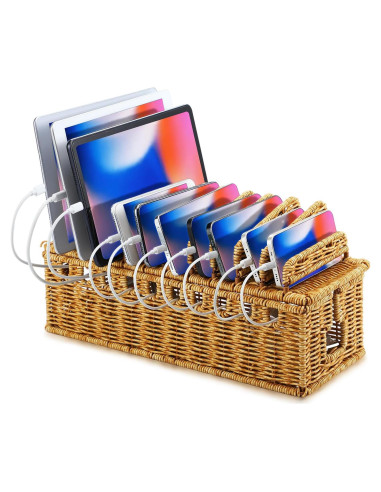 Estación de Carga Geelin para 10 Dispositivos 38x15x26.7cm