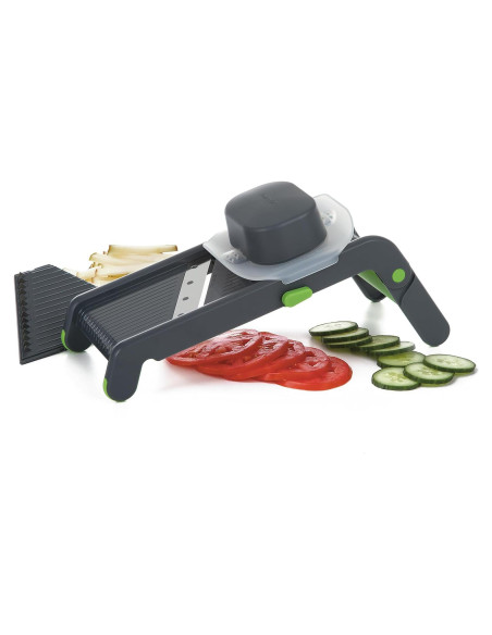 Mandolina Plegable Prepworks Negra con 3 Grosores de Corte