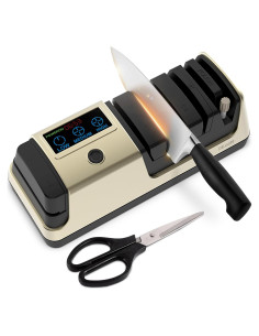 Afilador eléctrico de cuchillos Stellagro 5-en-1 con LCD