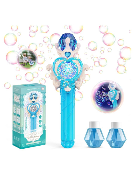 Varita Mágica de Burbujas PANACARE Azul 10000 Burbujas