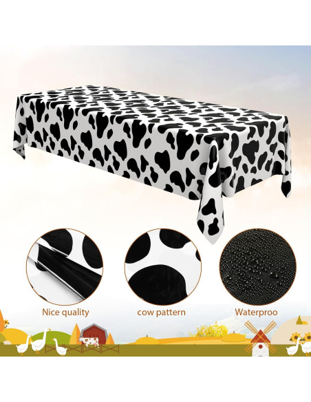 Juego de Manteles de Fiesta Hosuly 12 Pcs 137x274 cm