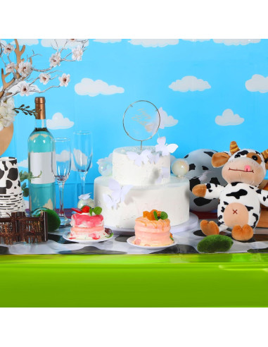 Juego de Manteles de Fiesta Hosuly 12 Pcs 137x274 cm