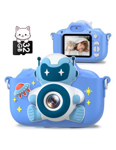 Cámara Digital para Niños Gofunly HT-001 20MP Azul