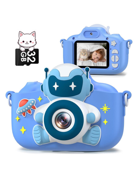 Cámara Digital para Niños Gofunly HT-001 20MP Azul