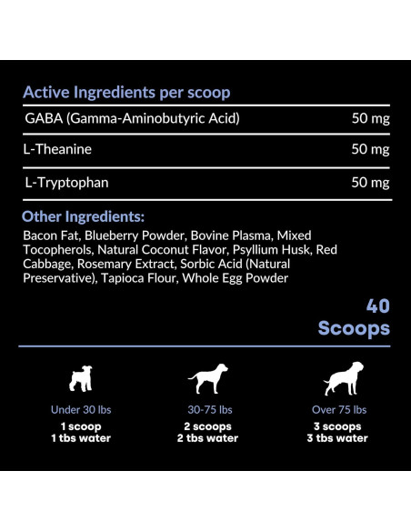 Pasta Relajante para Perros Kayode 299g - Sabor Tocino y Arándano