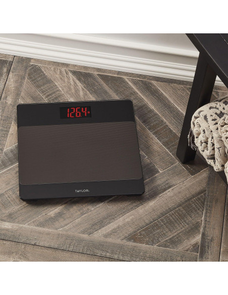 Báscula Digital de Baño Taylor 7619 con Alfombrilla Antideslizante