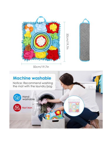 Alfombra de Olfateo AMIR para Perros 50x50 cm Interactiva