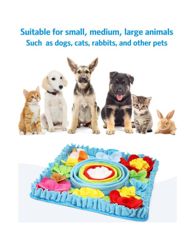 Alfombra de Olfateo AMIR para Perros 50x50 cm Interactiva