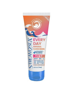 Protector Solar Mineral Tinte Diario Stream2Sea SPF 45 85g