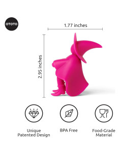Soporte para Cucharas OTOTO Agatha - Silicona Gótica 7.5cm 2