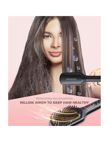 Cepillo Alisador Iónico Cerámico MEGAWISE KL-1028 232C