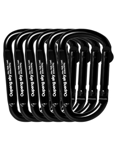 Clip de Carabinero Oupeng Sky 6pcs 800lbs Negro