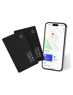 2 Tarjetas Localizadoras JTD para Cartera iOS Find My IP68