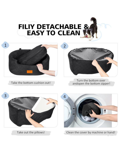 Asiento de Coche Elevador para Perros Medianos Feporen 80x50cm