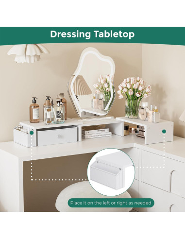 Soporte Doble Monitor VERSASKY Ajustable Ergonómico Blanco