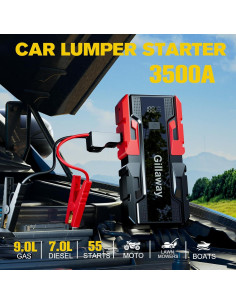 Arrancador de Batería Gillaway 3500A 12V para Coche 2